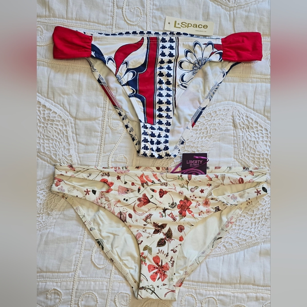 L Space Bikini Bottoms Set